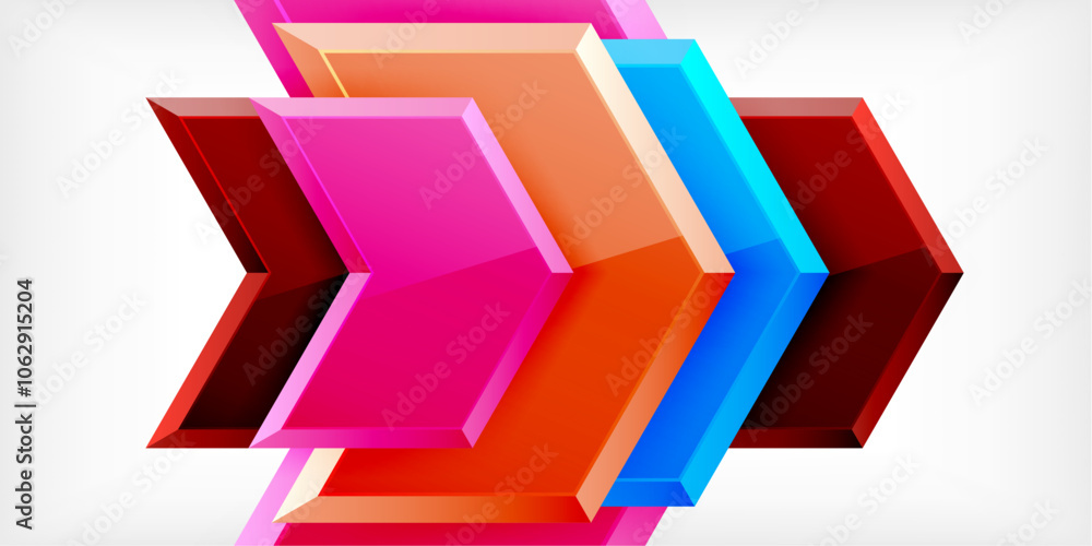 Arrow technology and business concept background. Vector Illustration For Wallpaper, Banner, Background, Card, Book Illustration, landing page