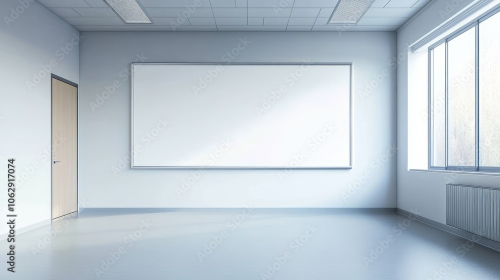 A sleek and modern empty whiteboard in a professional office space, with bright lighting and no distractions, A sleek and modern empty whiteboard in a professional office space, with bright lighting and no distractions,