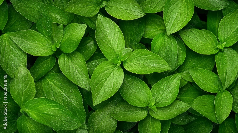 Vibrant green leaves flourishing in sunlight, a closeup view of natural beauty and healthy growth Vibrant green leaves flourishing in sunlight, a closeup view of natural beauty and healthy growth