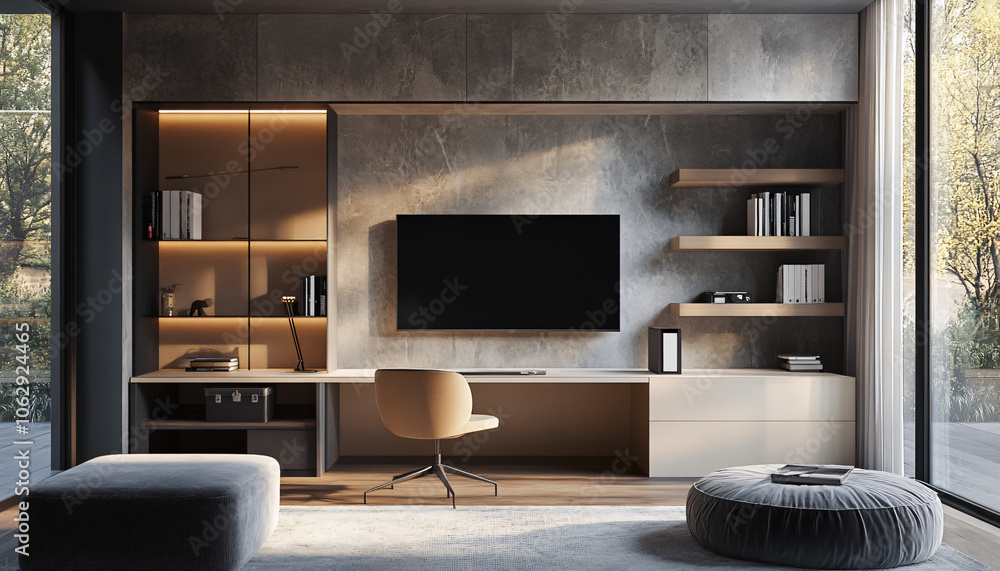 Minimalist and unique interior design in the house Minimalist and unique interior design in the house
