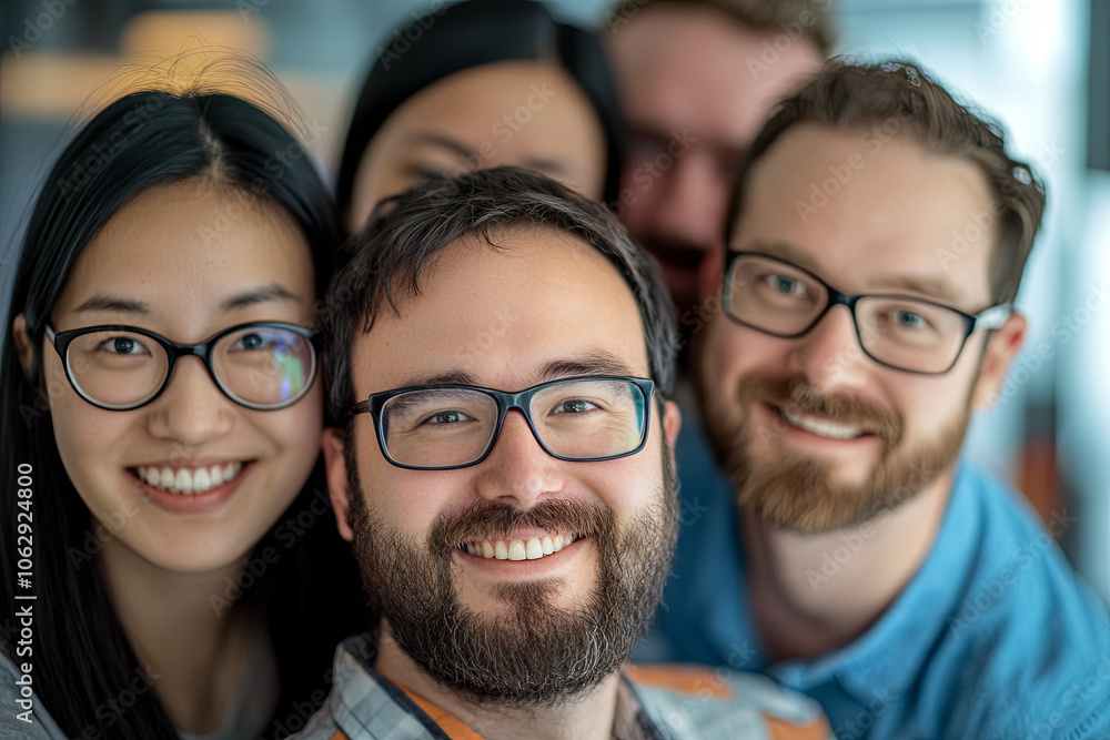 Portrait of a software development team Portrait of a software development team