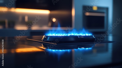 The Blue Flame in Kitchen photo