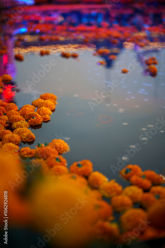 Ofrenda Día de Muertos en el Zócalo de la Ciudad de México