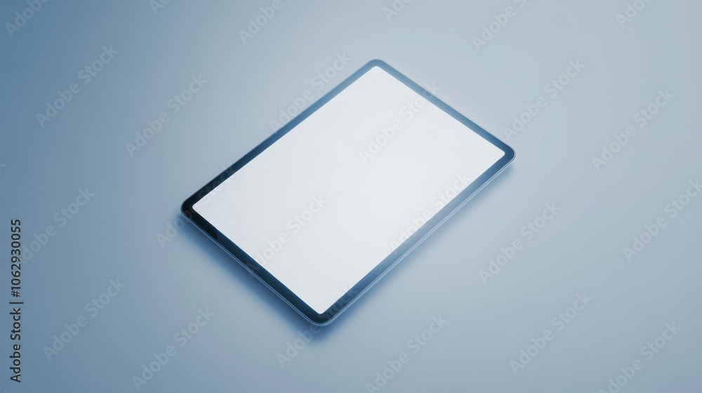 The Blank Tablet on Surface The Blank Tablet on Surface