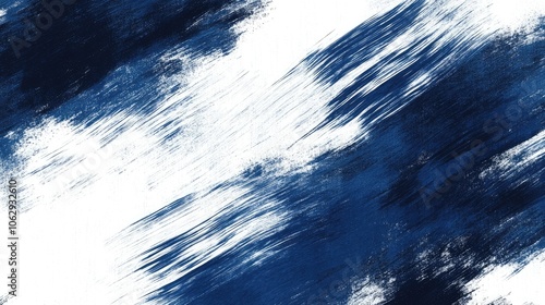 Wallpaper Mural Patterns created with white and navy blue brush strokes, ideal for backgrounds or designs. This image of patterns emphasizes a modern and artistic texture. Ample space for text. Torontodigital.ca