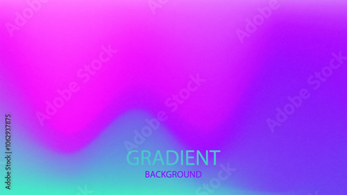 Purple and green gradient. runny liquid. Vibrant colour abstract background. Design for Template, Social Media, Trendy, theme, Brochure, Banner.