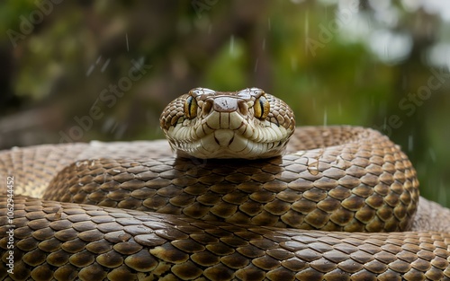close up of a snake