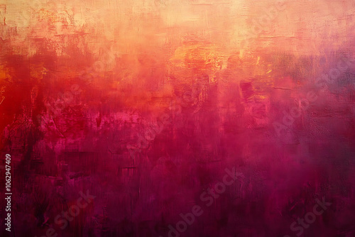 Crimson Sunset Hues: Abstract Textured Background in Warm Red and Orange Tones 