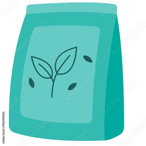 Plant seed bag element