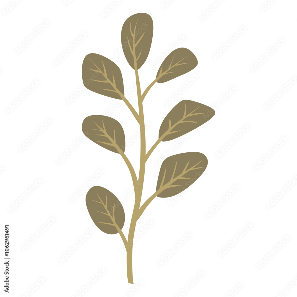 Obraz premium leaves illustration