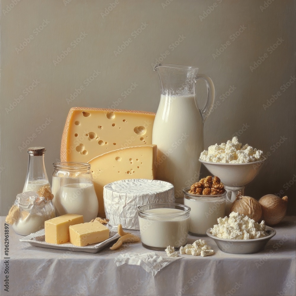 Cheese, yogurt, milk, butter: it's all dairy Cheese, yogurt, milk, butter: it's all dairy