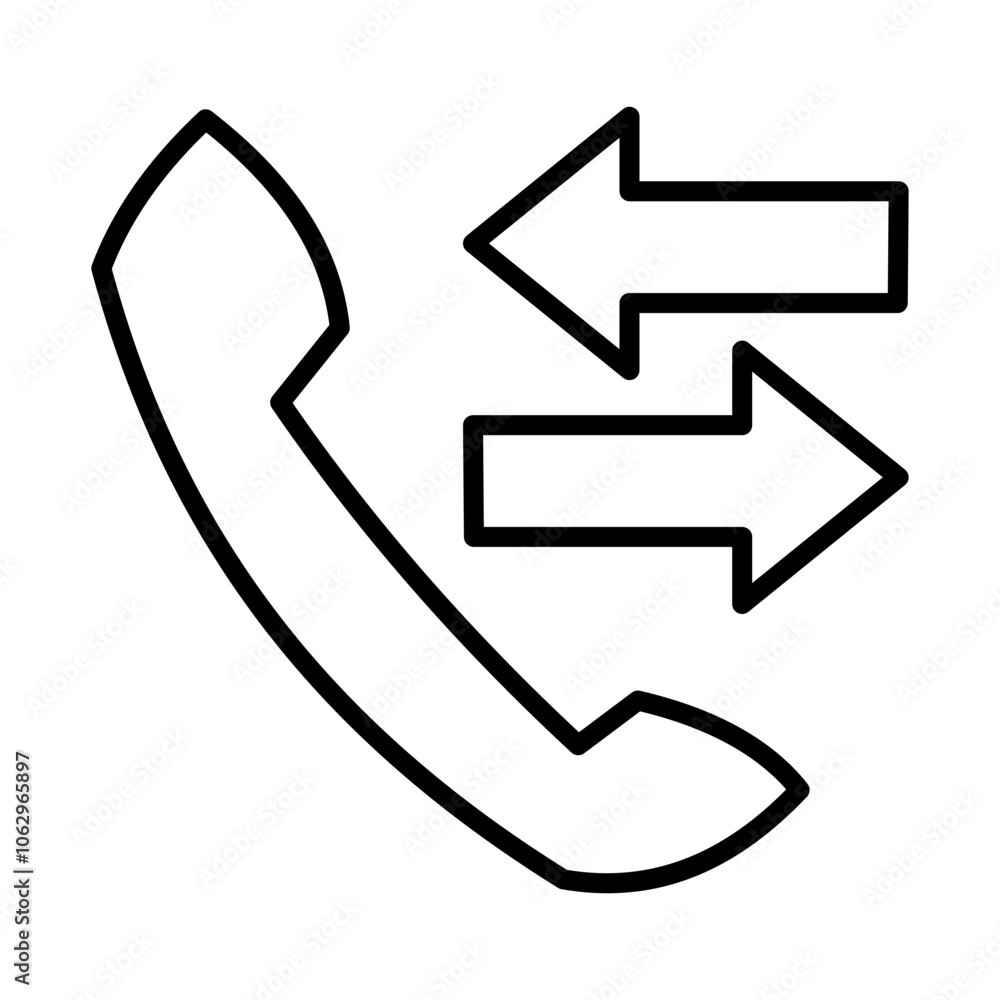 Minimalist phone icon in outline style, depicting a call symbol with clean, simple lines. Ideal for communication, customer support, or contact concepts across digital interfaces. Minimalist phone icon in outline style, depicting a call symbol with clean, simple lines. Ideal for communication, customer support, or contact concepts across digital interfaces.