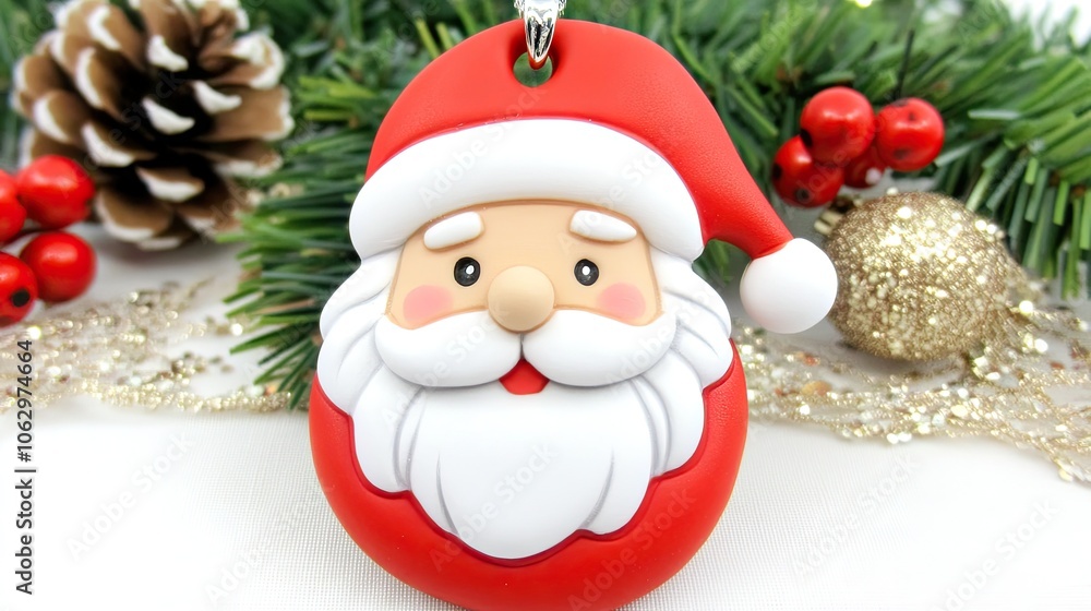 Cute Santa Claus Ornament for Holiday Decorations Cute Santa Claus Ornament for Holiday Decorations