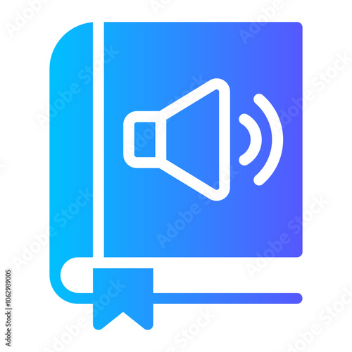 audio book Gradient icon