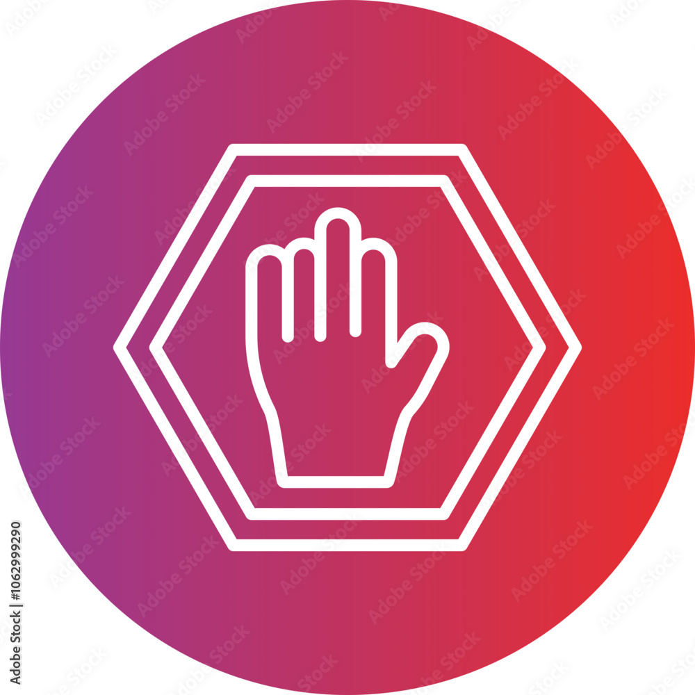Stop icon style Stop icon style