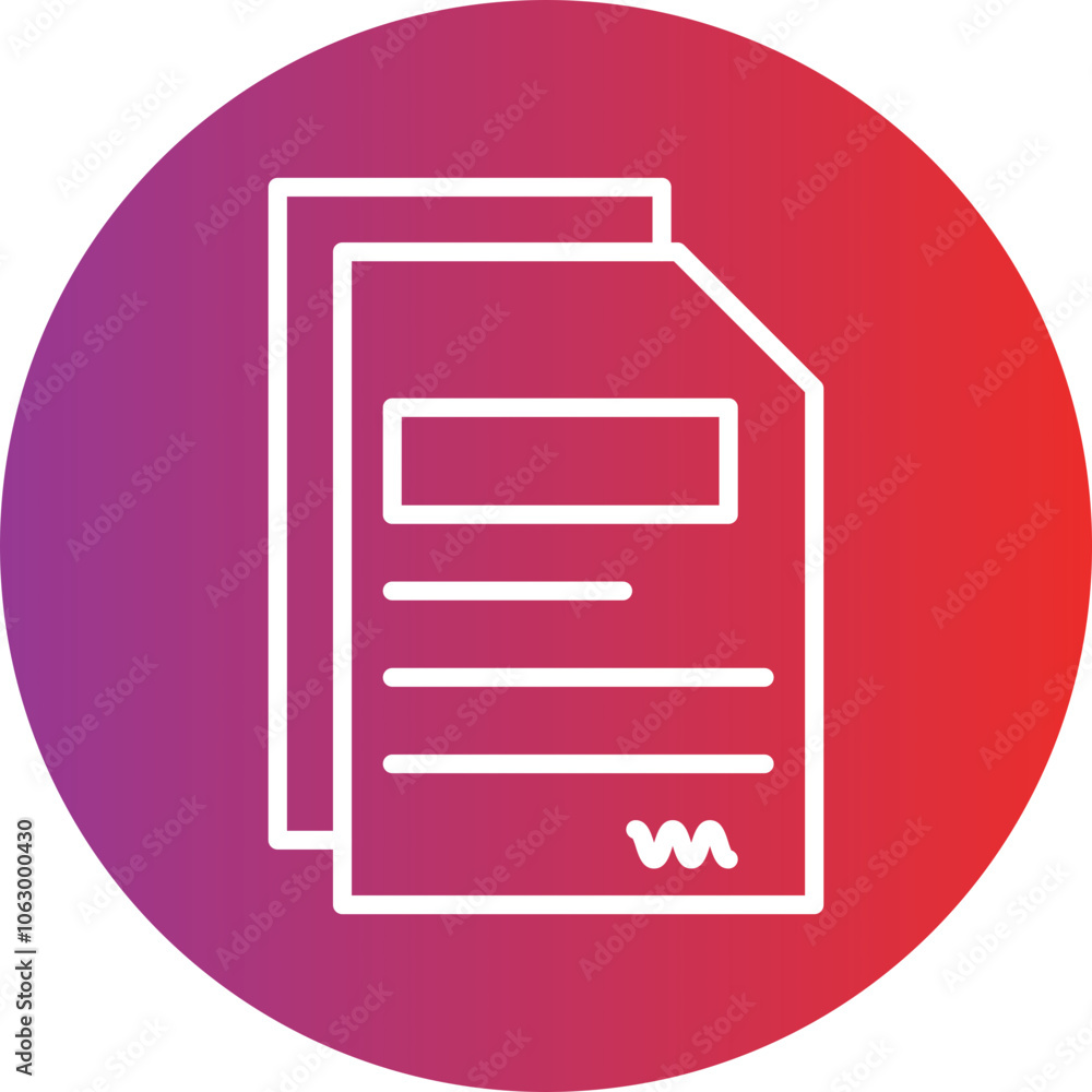 Paper icon style Paper icon style