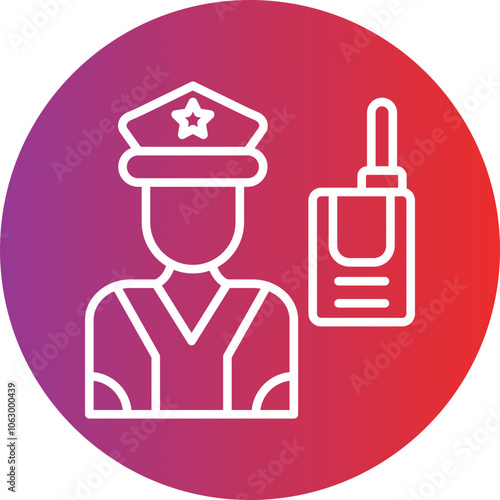 Security Guard icon style