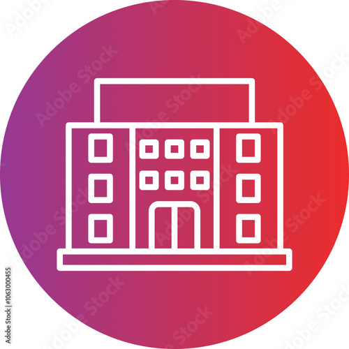 Hotel icon style