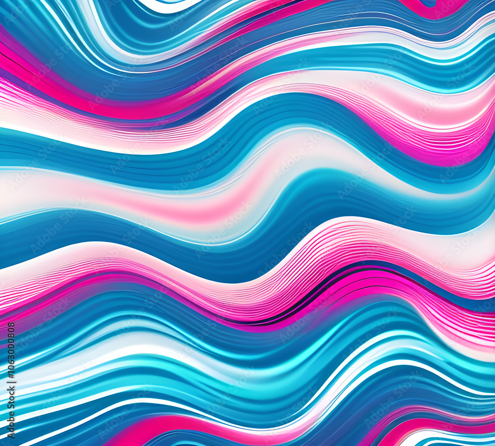 Blue and colorful wavy dynamic motion graphics. light motion shape curve. wavy banner template. background texture, neat cracks, 8k quality. generative ai	