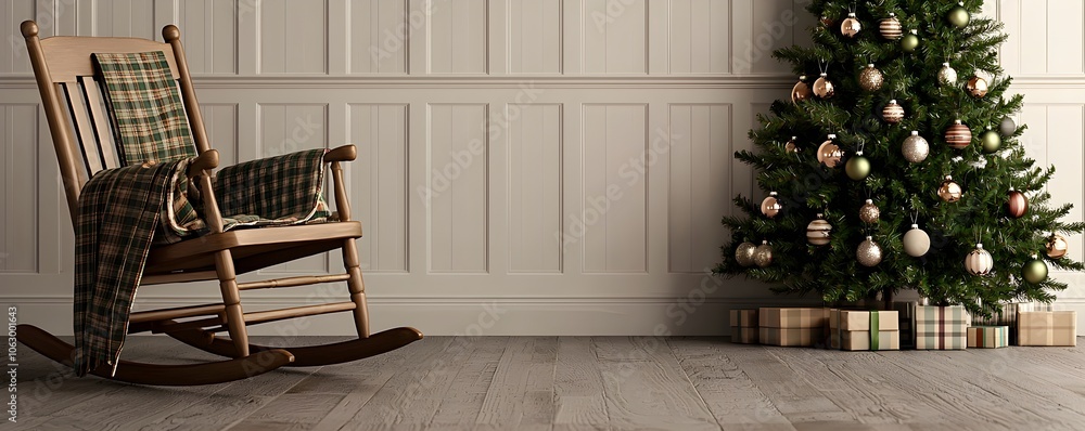Christmas Rocking Chair Decor Christmas Rocking Chair Decor
