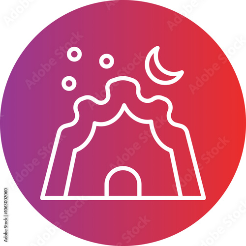 Cave icon style