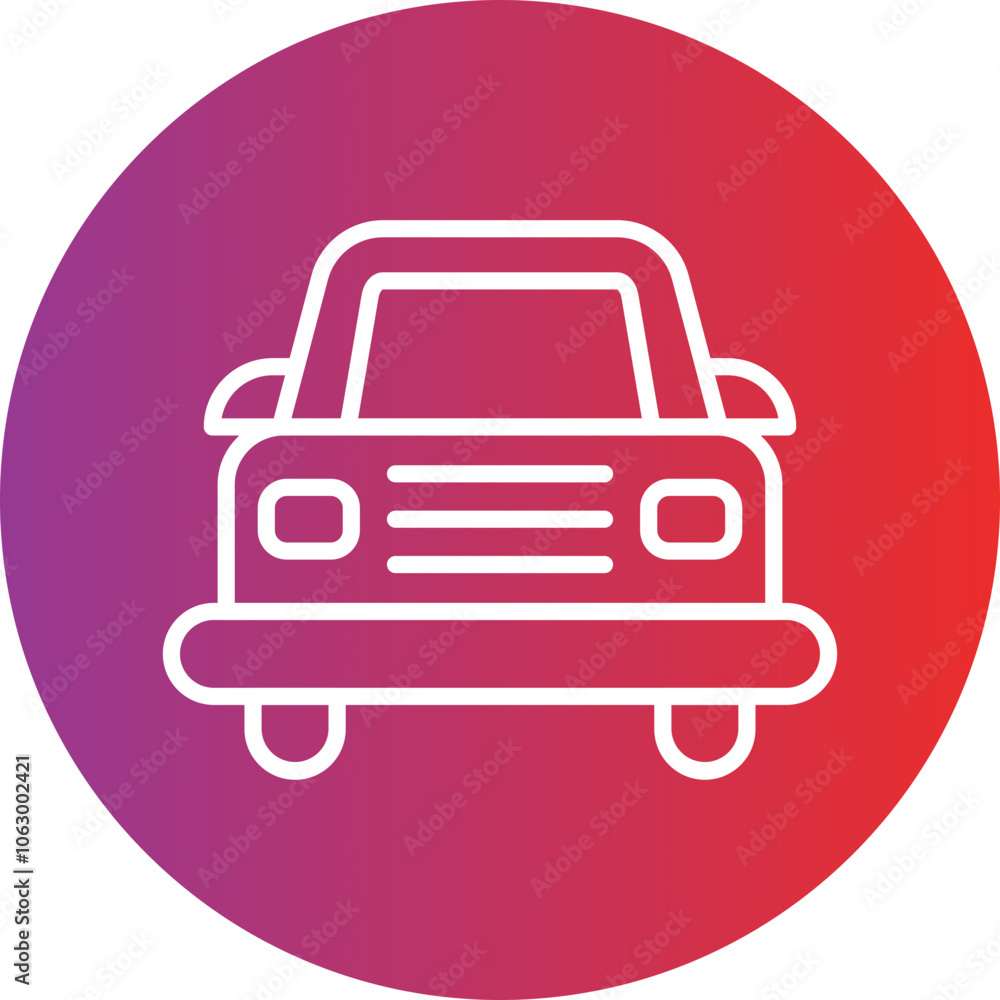 Car icon style Car icon style