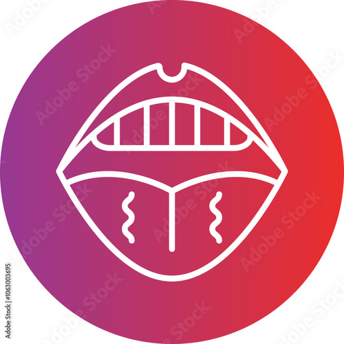 Mouth icon style