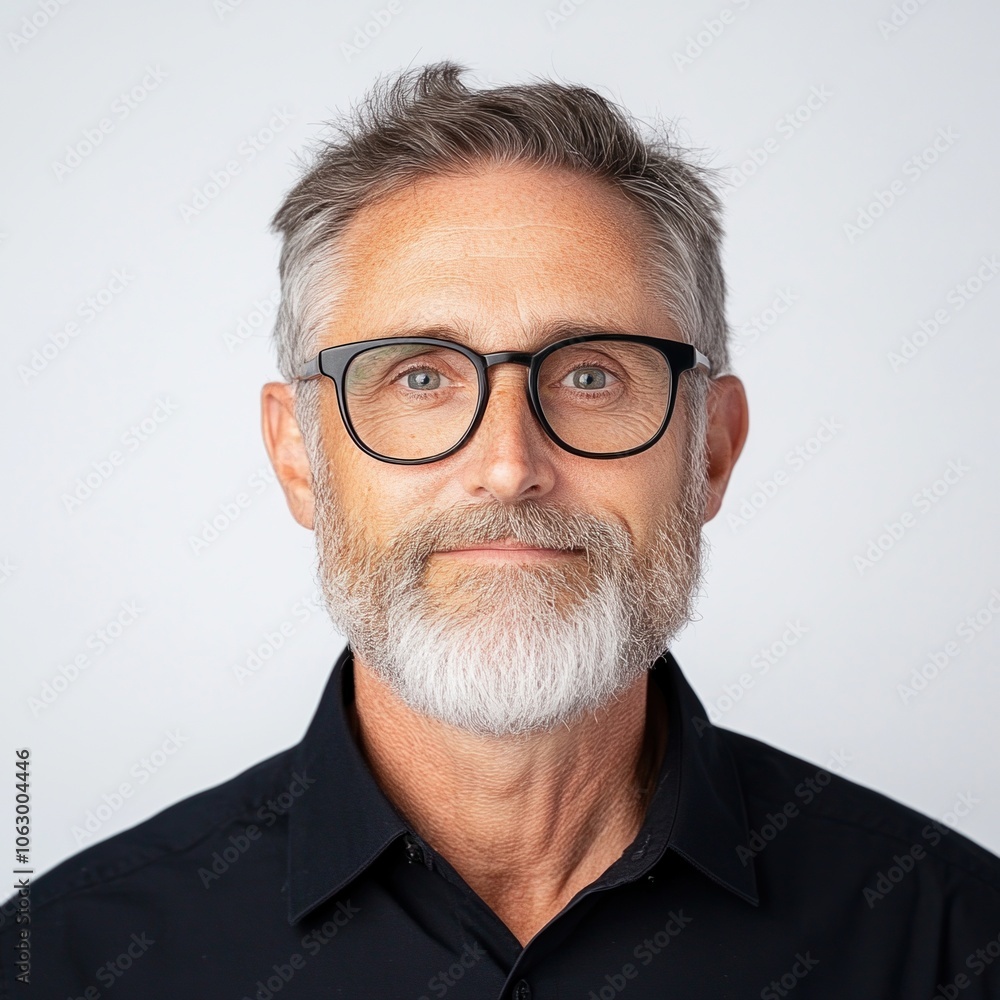 Middle-Aged Australian Man Portrait Middle-Aged Australian Man Portrait