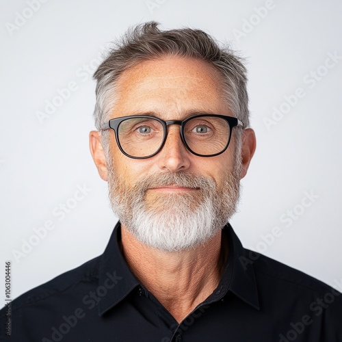 Middle-Aged Australian Man Portrait