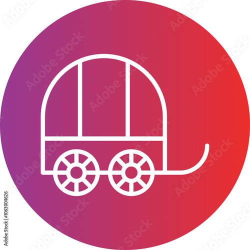 Wagon icon style