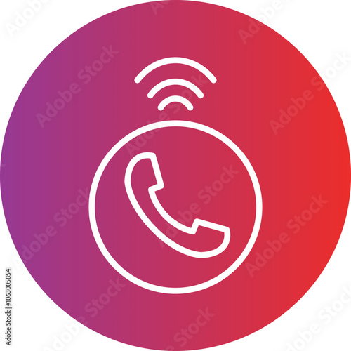 Telephone icon style