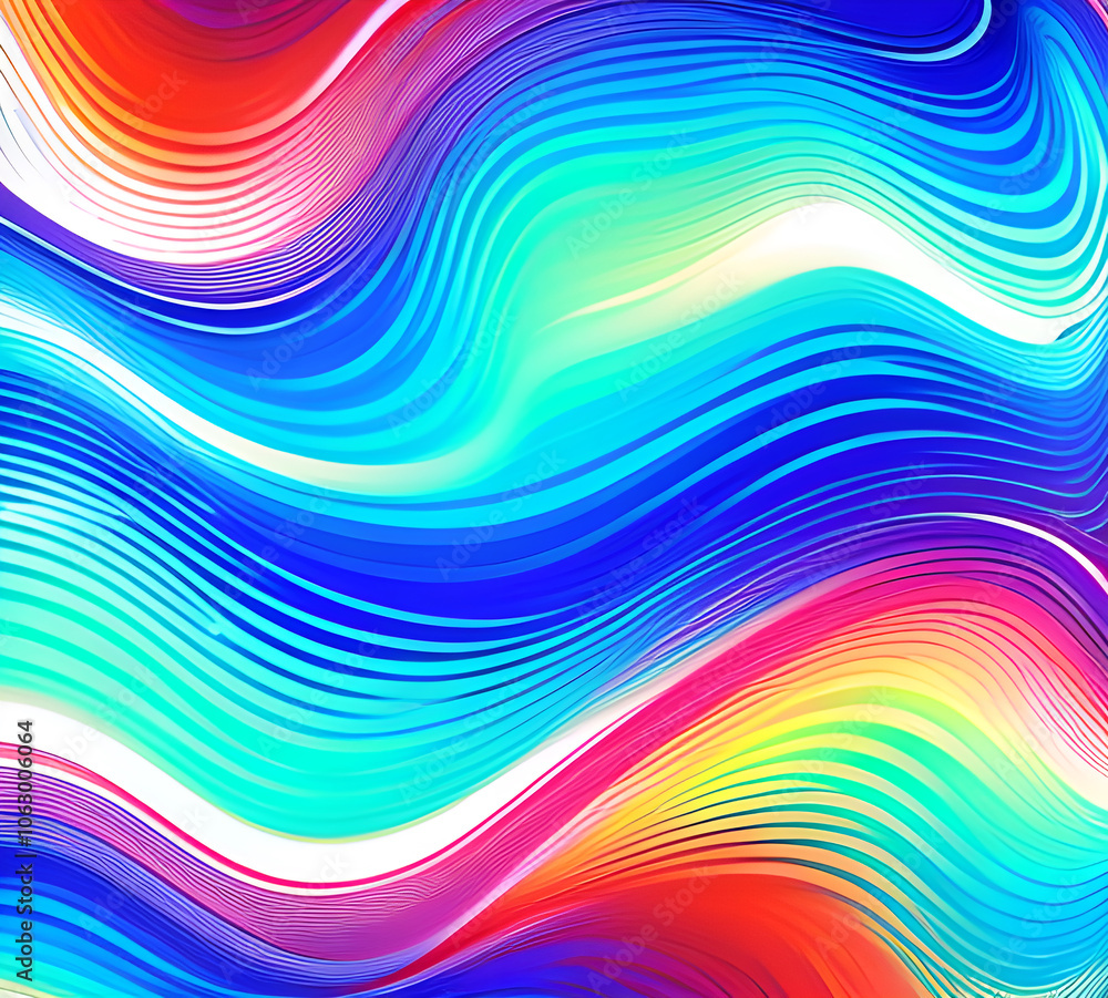 Blue and colorful wavy dynamic motion graphics. light motion shape curve. wavy banner template. background texture, neat cracks, 8k quality. generative ai Blue and colorful wavy dynamic motion graphics. light motion shape curve. wavy banner template. background texture, neat cracks, 8k quality. generative ai