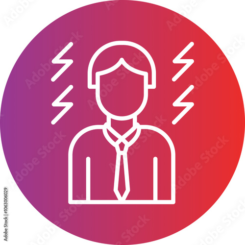 Fear icon style