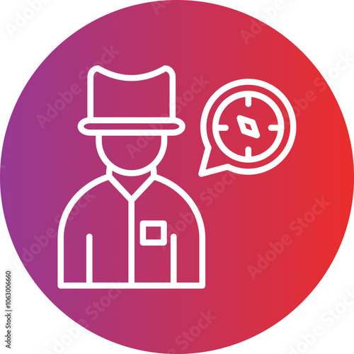Adventurer Male icon style