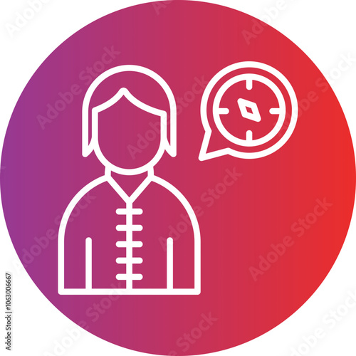 Adventurer Female icon style