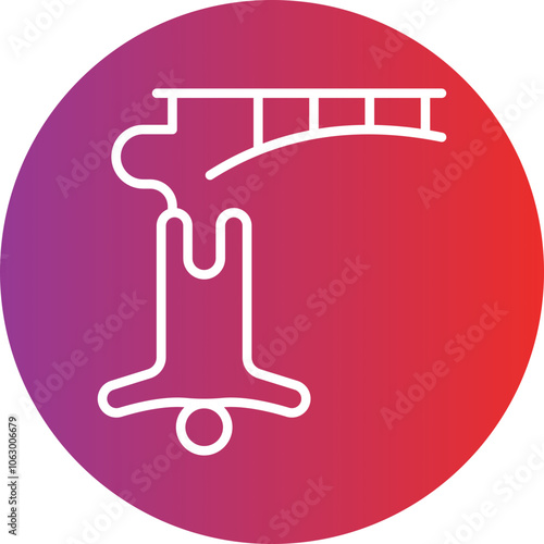 Bungee Jumping icon style