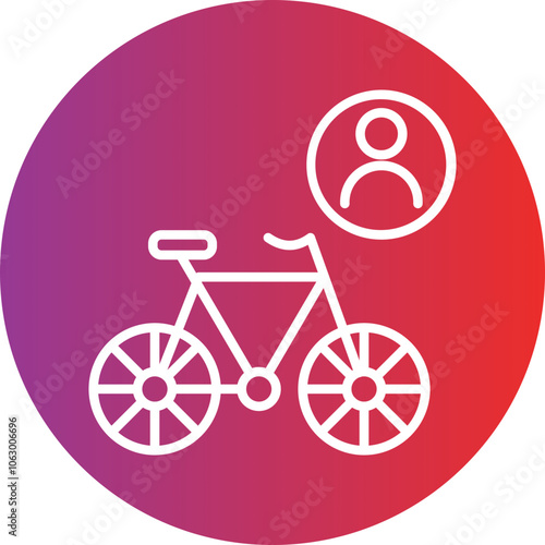 Cycling Tour icon style