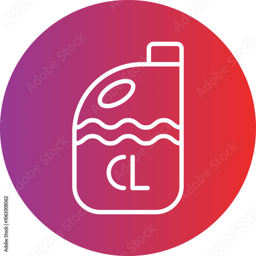 Chlorine icon style