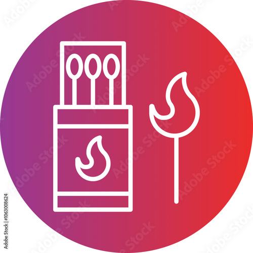 Matches icon style