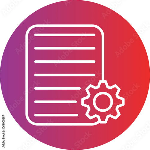 Page Setup icon style