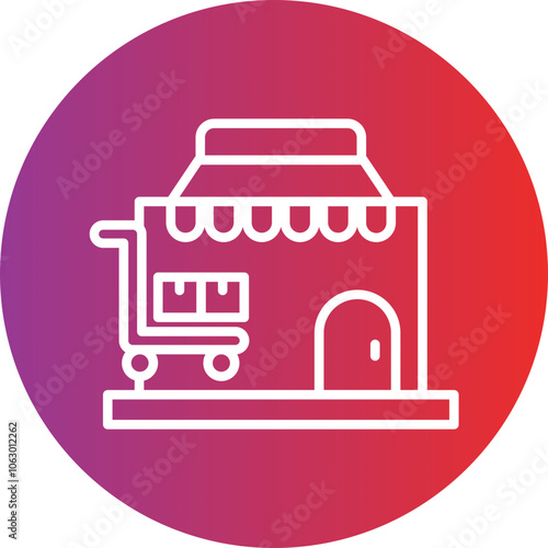 Retail icon style