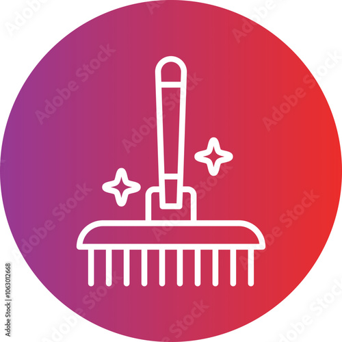 Cleaning Brush icon style