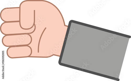 Business person typing on a laptop with digital connections in a modern office setting