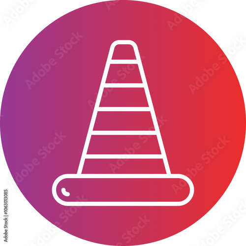 Traffic Cone icon style