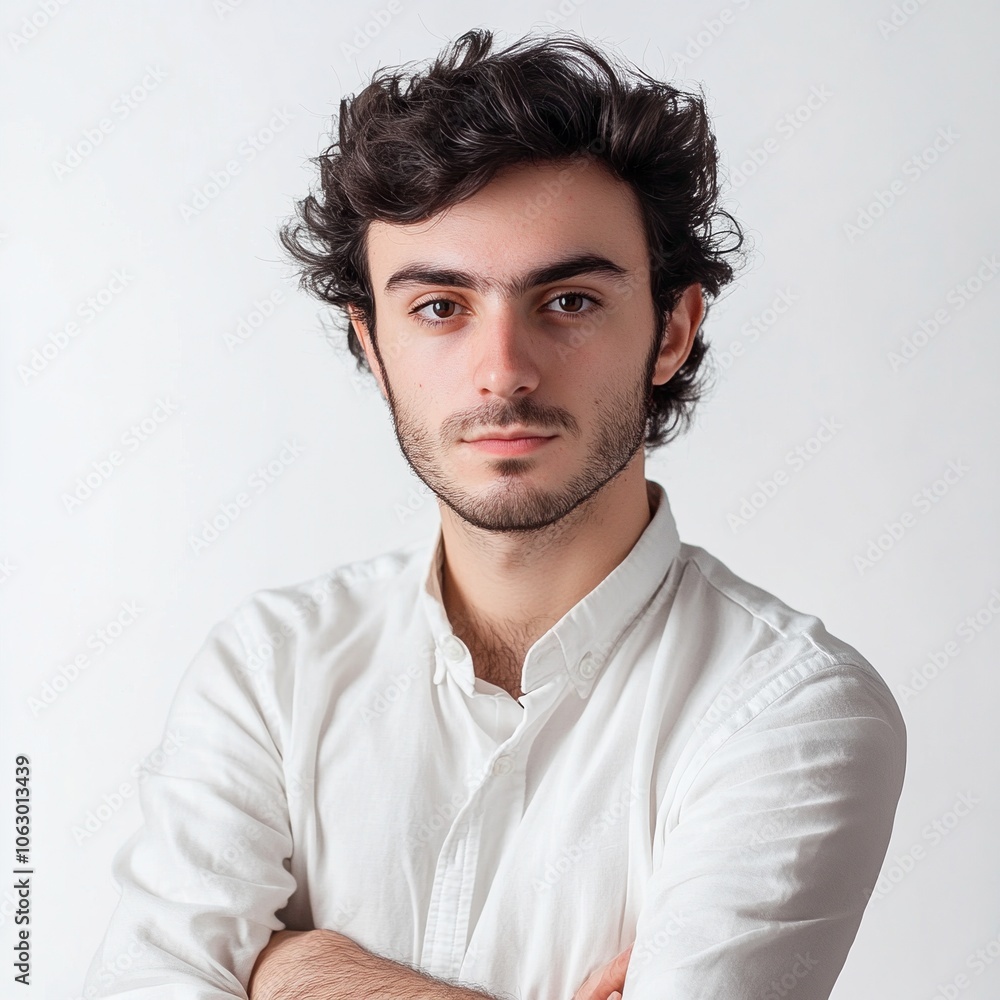 Young Italian Fashion Designer Portrait Young Italian Fashion Designer Portrait