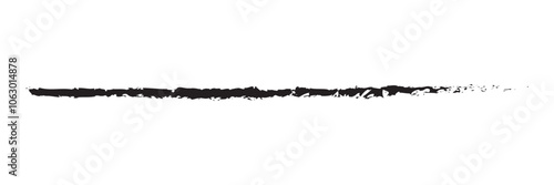 Brush, paintbrush stroke. Grungy, grunge, textrured brush. Laceration, slit, slash dynamic lines. Rupture, clawmark, rip effect. isolated on white  background. Vector illustration. EPS 10	
