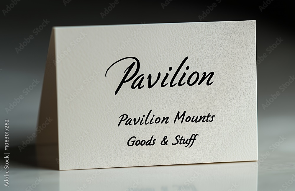White card with black text that says White card with black text that says