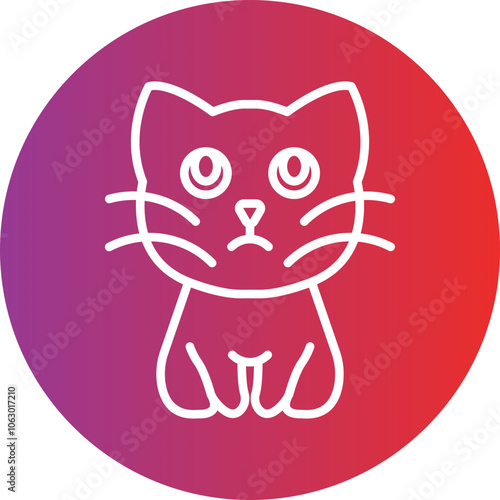 Cat icon style