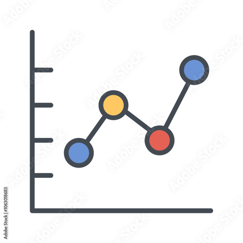 Business Graph Vector Icon