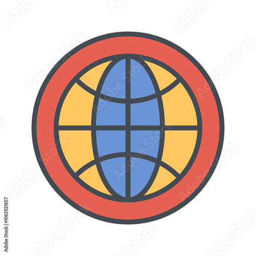 Worldwide Vector Icon